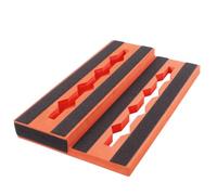 Guitar Pedal Board - Compact Effects Board, Durable Audio Bachera | Slim Pedal Station Layout, Electric School Equipment Organizer for Performance