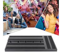 Guitar Pedal Board | Strong Load-Bearing Effect Boards Power Supply Pedalboard - Portable Pedal Rack Lightweight Pedalboard for Guitarist Bassist Musician