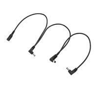 Guitar Pedal Cables, Pedal Board Cables 1 to 3 Way Guitar Effect Pedal Power Supply Splitter Cable Guitar Cable Adapter Power Cable for Electric Guitar