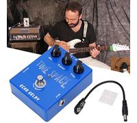 Guitar Pedal, DC 9V Echo Square Delay Pedal Electric Guitar Pedal Guitar Effects Pedal with Echo Effect for Electric Guitar