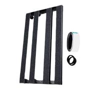 Guitar Pedalboard - Compact and Sturdy Frame for Guitarists - Accessory for Portable Instruments for Performances From to Studio Recording and Configuration of A-Gears