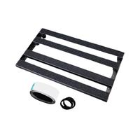 Guitar Pedalboard: Portable Adjustable Design, Heavy Duty Construction, Durable Compatible with, Ergonomic Angle Configuration | Perfect for Musicians Performances