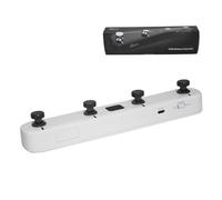 Guitar Pedals Wireless Footswitch Controller for Electric Guitar Pedals, with Tap Tempo and 5 Memory Presets, for P1, SD30i, Hornet 05i, GTRS Guitar, Change Preset, Loop, Drum, with Tap Tempo (White)