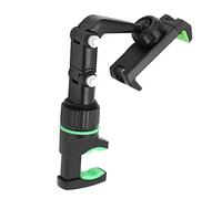 Guitar Phone Holder,Guitar Accessories,Guitar Phone Holder Mount,Guitar Mount,Guitar Cell Phone Holder, Guitar Equipment for Live Broadcast Teaching Video,Black