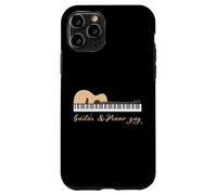 Guitar&Piano Guy Funny guitarist Women Men Lover Music Case for iPhone 11 Pro