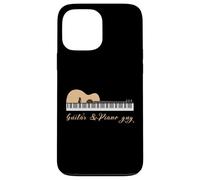 Guitar&Piano Guy Funny guitarist Women Men Lover Music Case for iPhone 13 Pro Max