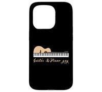 Guitar&Piano Guy Funny guitarist Women Men Lover Music Case for iPhone 15 Pro