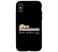 Guitar&Piano Guy Funny guitarist Women Men Lover Music Case for iPhone X/XS