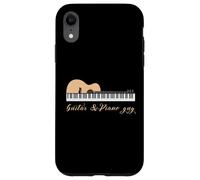 Guitar&Piano Guy Funny guitarist Women Men Lover Music Case for iPhone XR