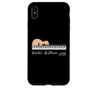 Guitar&Piano Guy Funny guitarist Women Men Lover Music Case for iPhone XS Max