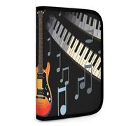 Guitar Piano Pattern Tool Bag Storage Bags Tool Bags for Men Tool Bag Organizer Large Storage Bags Storage Bags with Zipper Space Bags Tool Bag for Women Foldable Bag
