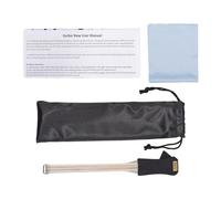 Guitar Picasso Bow Kit, Double Sided Aluminum Alloy Guitar Bow Pick with Wiping Cloth Storage Bag Accessory for Folk Acoustic Stringed Instrument