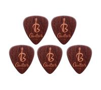 Guitar Pick - 5 Pieces Finger Picks Bass Picks Grip, Acoustic Guitar Picks | Guitar Practice Picks, Ukelele Pick with Creative Patterns, Portable Guitar Accessory Kit, Guitar Supplies