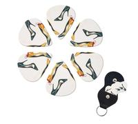 Guitar Pick 6 Picks Fashion Personalized Pick Electric Guitar Plectrums Instrument Accessories High Heel Shoes Guitar Pick for Ukulele Electric Guitar Acoustic Electric