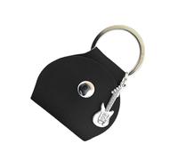 Guitar Pick Bag, Guitar Pick Bag Keychain with Plectrum Case - Guitar Pick Organizer Pendant, Small Portable Guitar Pick Bag for School, Concerts, Parties, Black, Please refer to the description