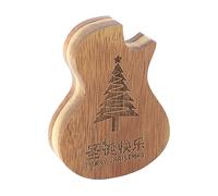 Guitar Pick Box, Guitar Shaped Guitar Pick Holder Case, Portable Guitar Picks Case for Electric Bass Guitar Ukulele Lover