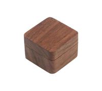 Guitar Pick Case - Guitar Pick Holder Box, Guitar Pick Holder Box with Walnut Display | Square Wooden Storage Box, Portable Accessories