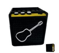 Guitar Pick Case Holder Guitar Pick Holder Resin Display Frame Guitar Pick