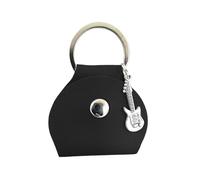 Guitar Pick Case, Key Chain, Guitar Pick Holder, Organizer - Picks Storage Pendant | Lightweight Guitar Pick Bag for Stage Performance, Home, School, black, Siehe Beschreibung