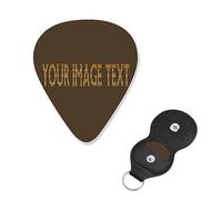 Guitar Pick Design Your Image Text Here For Bass, Electric, Acoustic Guitars 0.038inch/0.96mm