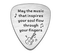 Guitar Pick Gifts for Guitarist Musicians Music Lovers Music Teacher Gift Music Student Graduation Gift Christmas Birthday Gifts May The Music That Inspires Your Soul