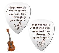 Guitar Pick Gifts for Men, Musicians Music Lovers and Music Teachers Perfect for Birthdays Christmas Graduation and Anniversaries “May the Music That Inspires Your Soul Flow Through Your Fingers”