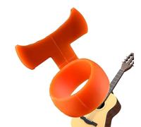 Guitar Pick Grip - Anti Slip Silicone Holder For Picks, Ergonomic Non-drop Grip Enhancer | Safe Play For Acoustic Bass Guitars Ukulele, Sticky Texture Pick Accessory