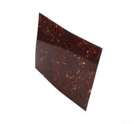 Guitar Pick Guard 25x20cm Blank Sheet Replacement Scratchplate for Acoustic Folk Guitar Easy Install Various Colors(RED Tortoise)