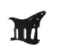 Guitar Pick Guard， Electric Guitar Pickguard Back Plate Black SSH HSH HH SSS(Black double single double HSH)
