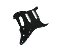 Guitar Pick Guard， Electric Guitar Pickguard Back Plate Black SSH HSH HH SSS(Black HH double double)