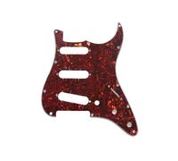 Guitar Pick Guard， Electric Guitar Pickguard Back Plate Multicolor For SSS SSH(Brown Tortoise Shell SSS)