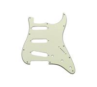 Guitar Pick Guard， Electric Guitar Pickguard Back Plate Multicolor For SSS SSH(Thickened. Green SSH)