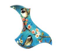 Guitar Pick Guard Replacement Parts 1R Decorative Celluloid Epoxy Resin Guitar Pickguard Anti-scratch Plate For Folk Acoustic Guitar Durable In Use(1)