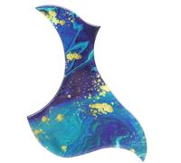 Guitar Pick Guard Replacement Parts 1R Decorative Celluloid Epoxy Resin Guitar Pickguard Anti-scratch Plate For Folk Acoustic Guitar Durable In Use(2)