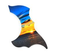 Guitar Pick Guard Replacement Parts Bird-shaped Guitar Pickguard Guitar Case Panel Protection Board Guitar Pickguard Guitar Strum Baffle Various Patterns(18)