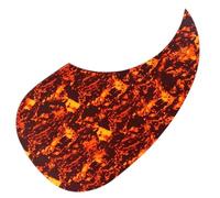 Guitar Pick Guard Replacement Parts Guitar Pickguard Pickguards Parts Protects Your Guitar Water Drop Shape 40 41 Inch Acoustic Guitar(Brown)