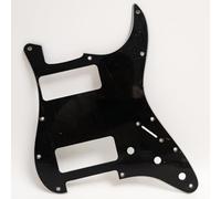 Guitar Pick Guard， Stratocaster Custom Pickguard Dual P90 Multicolor 11-Hole SSS for USA/Mexico(3 Ply Black)