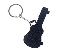 Guitar Pick Holder,3D Printed Portable Organizer Charm | Bass Guitar Pick Holder Key Chain | for Guitarists Music Players Men Women Acoustic Ukulele Bass Studio Home Stage Shows