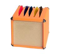 Guitar Pick Holder, Guitar Pick Case, 3D Printed Speaker Shape Guitars Picks Holder, Large-Capacity Guitars Picks Display Storage Case Plectrum Holders for Music Enthusiasts