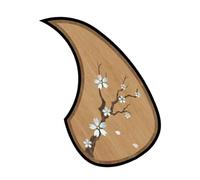 Guitar Pick Protector - Acoustic Guitar Pickguard | Vintage Tearproof Protective Pickguard for Guitar Stage Performance Scratch-Resistant Protective Sticker Anti-Scratch Decal Pick Guard