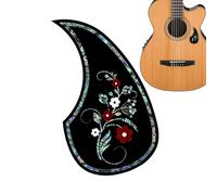 Guitar Pick Protector - Acoustic Guitar Pickguard | Vintage Tearproof Protective Pickguard for Guitar Stage Performance Scratch-Resistant Protective Sticker Anti-Scratch Decal Pick Guard
