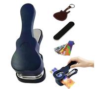 Guitar Pick Punch Kit -Guitar Pick Punch Kit With 15 Variety Ṕick Strips |Bass Ģuitar Picks Puncher | Stamping Ķit Gear | For Performer Beginner Indoor Outdoor Practice Performance Training