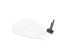 Guitar Pick-Shaped Wall Acoustic Panel | Single Decorative Sound-Absorbing Mount | Fits Fender, Gibson, Ibanez, PRS | Velvet Foam Acoustic Set with Hanger | Color: [White | PICK-Large (315×375mm)]