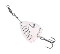 Guitar Pick Stainless Steel for Fish Hook Lure Outdoor Fishing | Triple Hooks Tackle Accessory, Silver Finish, Extra Strong and Resistant