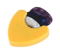 Guitar Pick Storage Case - Pick Storage Box, Pick Holder Box | Stick Guitar Picks Holder, Double-Sided Tape Design Storage Tool for Electric Guitar, Acoustic Guitar, Ukulele, Bass, Banjo