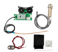 Guitar Pick up - Folklore Guitar Adjustable Pickup System Preamplifier - Guitar Preamp Accessories Multifunctional Volume Tone Tuner Kit for Music Lovers Professionals