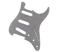Guitar Pickguard 11 Screw Hole SSS Scratch Plate For For ST Electric Guitar Anti-scratch Parts Guitar Replacement Pickguard (Color : 02)