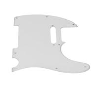 Guitar Pickguard, 8 Hole Single Layer Guitar Scratch Plate Replacement for Telecaster Tele Guitars