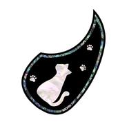 Guitar Pickguard, Acoustic Picket | Scratch Sticker for String Instrument | Vintage Tear-resistant Protective Score for Guitar Stage Performance