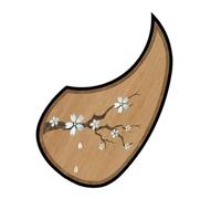 Guitar Pickguard, Acoustic Pickguard - Scratch Protector for String Instrument,Tear Resistant Pickguard Sticker for Acoustic Guitar Protection